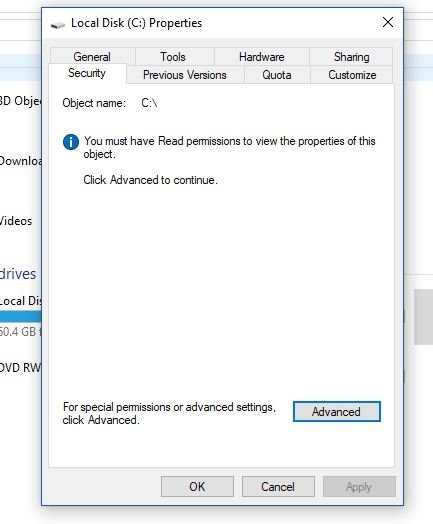 C Drive not accessible 899e183e-e271-4a9a-965b-6ca7774526cd?upload=true.jpg
