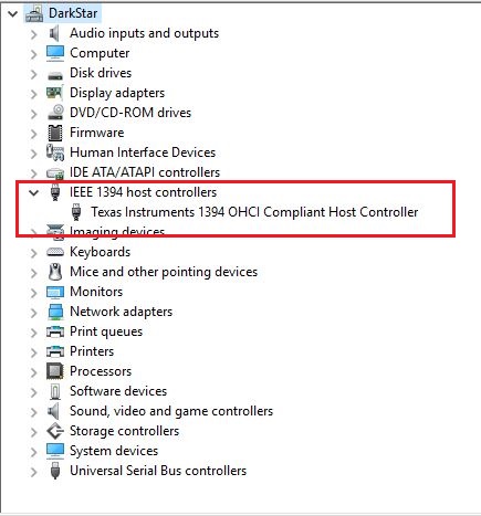 Firewire port issues. Failure again on windows 10 89d07475-09dc-41e7-9e89-d714443a9e2f.jpg