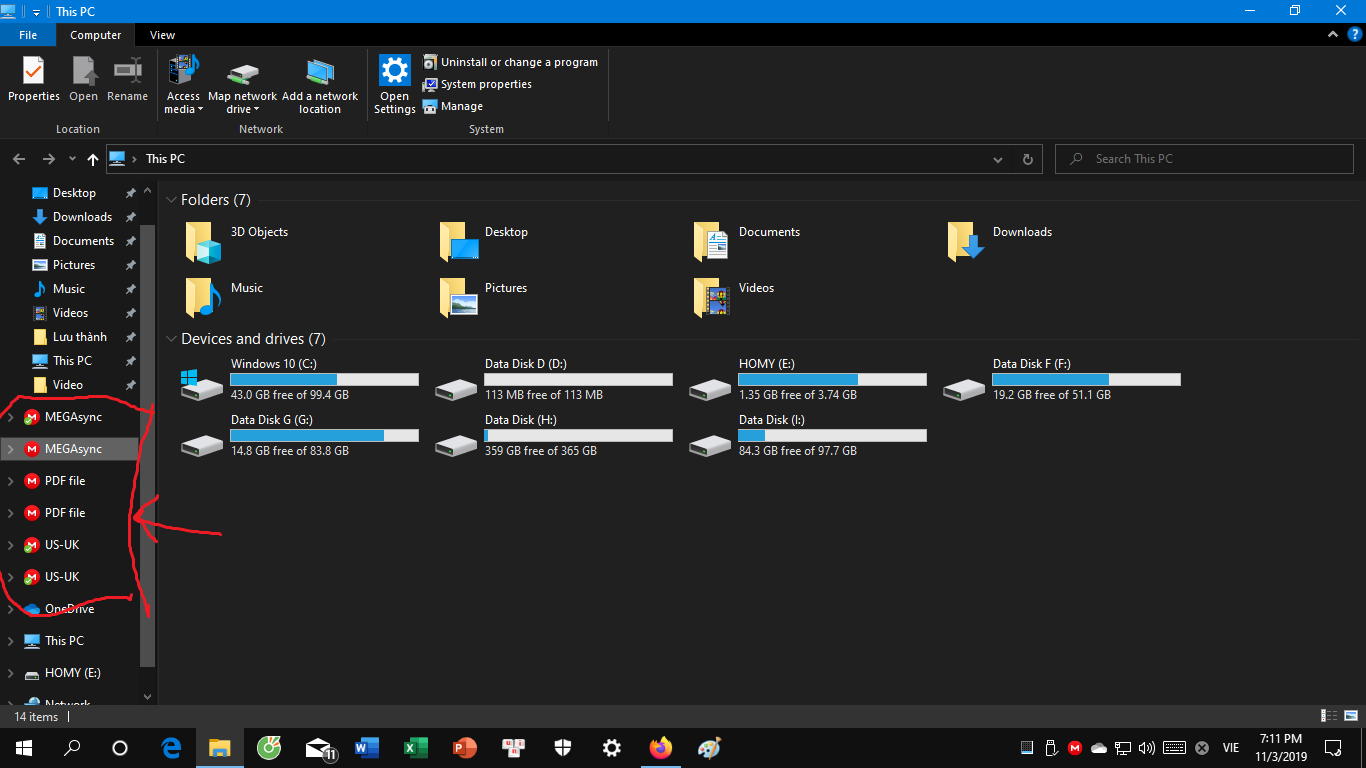 How can I remove a shortcut from the left pane in Windows Explorer 89e3231c-d959-4cb6-ba1f-2647a5c26df7?upload=true.png
