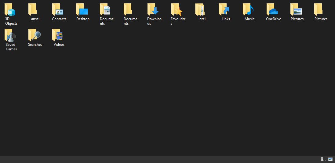 Icon & Font Layout in File Explorer Medium View is broken 89ea1680-ed59-4b4b-80fa-6ae974744deb?upload=true.png