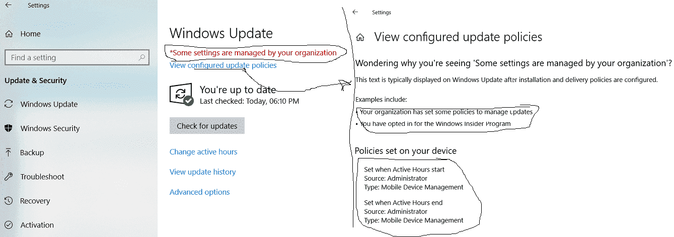"Some Settings Are Managed By Your Organization" shows in settings 8a338bfe-f2e8-4b86-9052-5ea40a35bc0a?upload=true.png