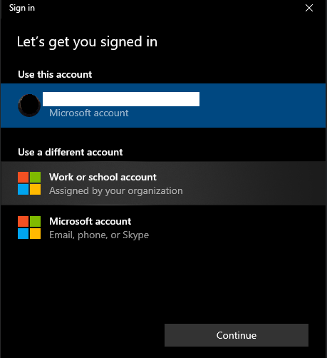 Can't use a different account through the assistant. 404 8abe550e-c823-410c-b694-19560135a0d2?upload=true.png