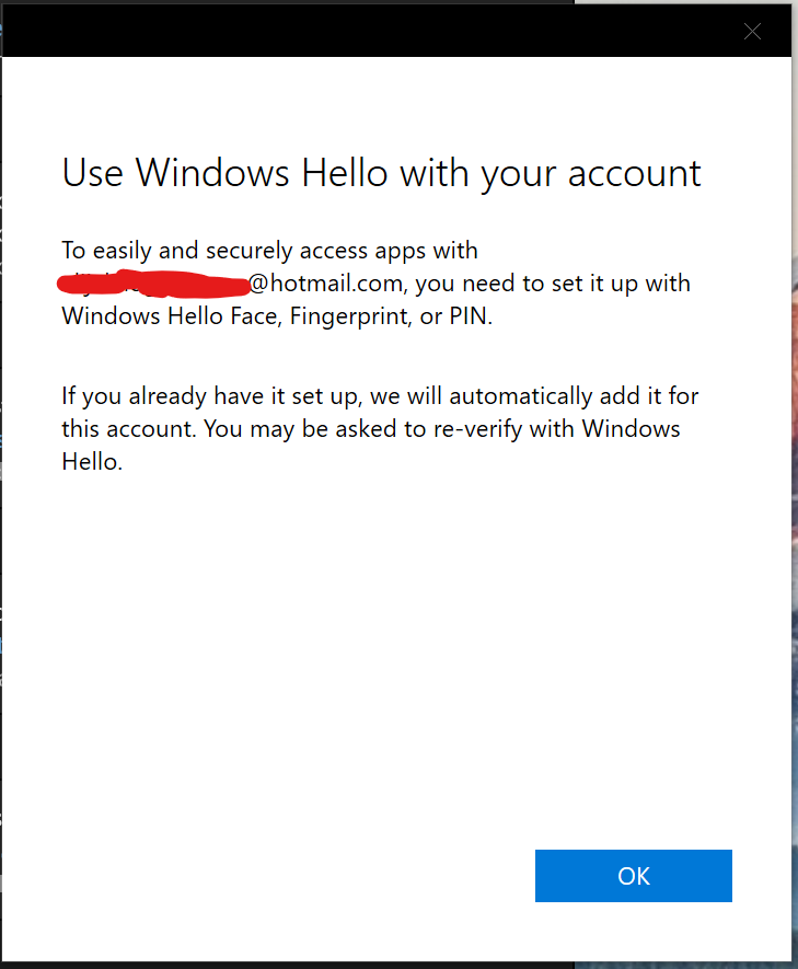 How do I add a second microsoft account to Windows 10 Mail app without Windows Hello 8acbbfd5-c065-4280-85c6-297f99bf2dd1?upload=true.png