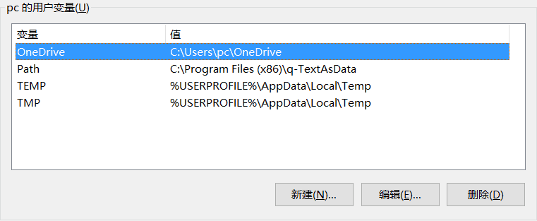 Take a look at my system and user variables 8ad6b136-1d18-4770-b481-89a4306746b6.png