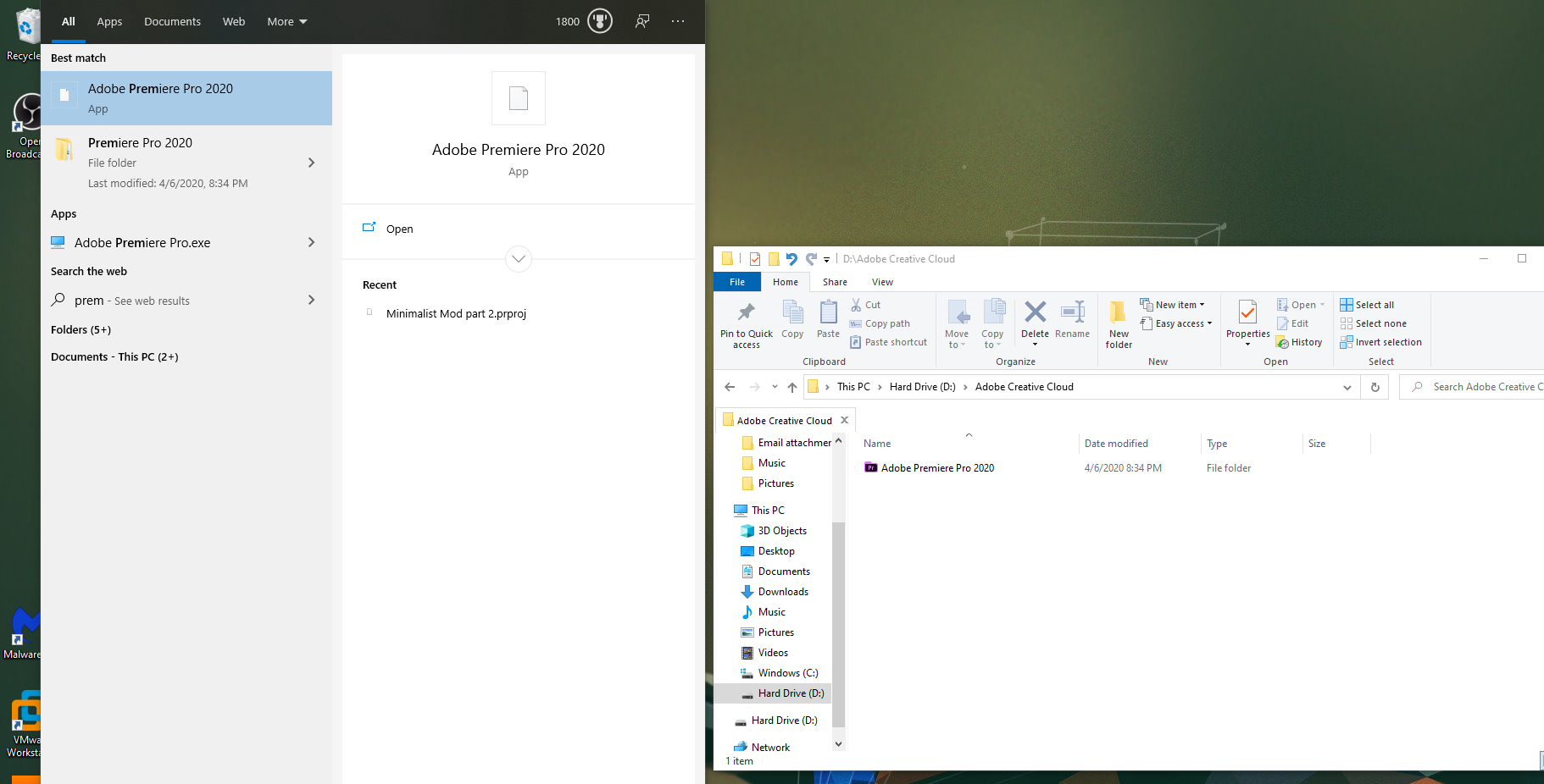 Programs in second hard drive have no icon in windows search. 8b06a0e8-b6a5-4b0a-ac47-d9978431011c?upload=true.png