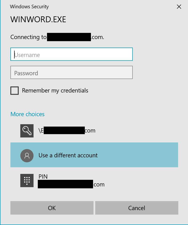 Failed Login - Windows Security appends email address automatically 8bc9e799-f80a-49bc-ad5e-92eb8859fbbd?upload=true.png