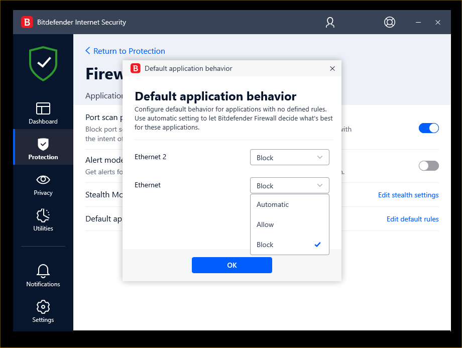 Bitdefender finally got the Firewall... right. 8bY6siU.png