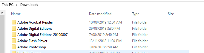 Downloads folder shows group by date - no choice in group by menu for NONE 8c11990f-28c9-4fae-a9d7-dd4aeaf8c66d?upload=true.png