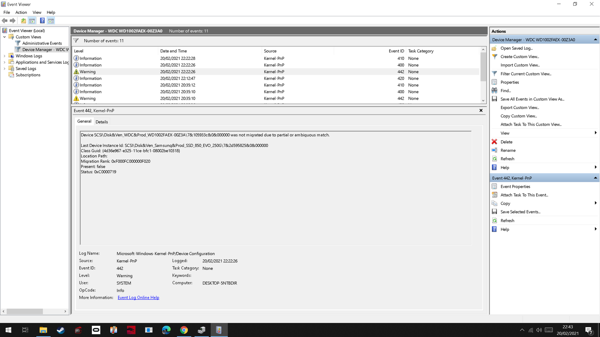 HDD "device not migrated" after second m.2 nvme 8c5f6741-ce8c-4400-9611-3436a25970bb?upload=true.png