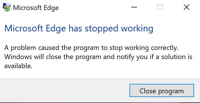 Microsoft Edge Canary closes when Ctrl+F is pressed. 8cd2d1b3-8526-4c87-8799-3cbea7017e08?upload=true.jpg