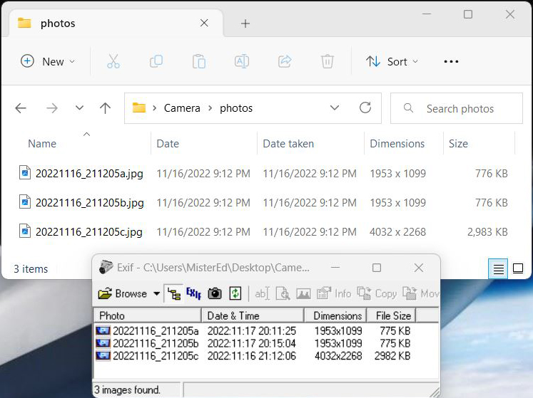 How to retain EXIF Data when editing photos in Windows Photos app? Works fine on Windows 10... 8d1668740799t-old-digital-camera-photos-do-not-retain-original-exif-data-when-copied-screenshot2.jpg