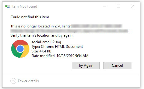 Unable to open file on a NAS Drobo 5N when file is created in MacOs 8d24885f-d3b4-4e5c-afcb-2fccc6a72cb5?upload=true.jpg