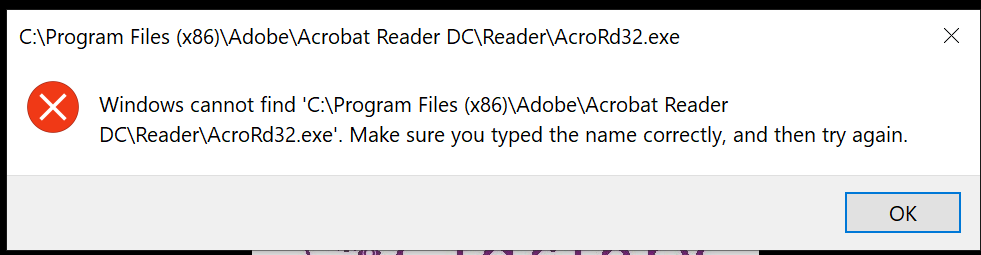 Windows 10 Error Message - Cannot find newly installed applications 8deeab5a-d6e8-4180-ac83-e15cc1976b5b?upload=true.png