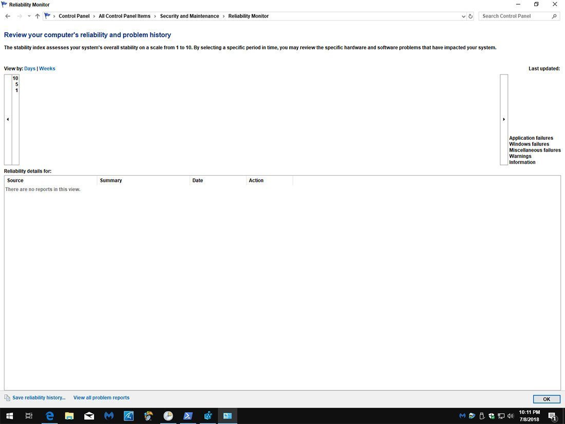 The folder C:\ProgramData\Microsoft\RAC Doesn't exist in windows 10 Reliability Monitor... 8e1c5c87-357c-48ae-a27f-ff9e0e0358d2?upload=true.jpg