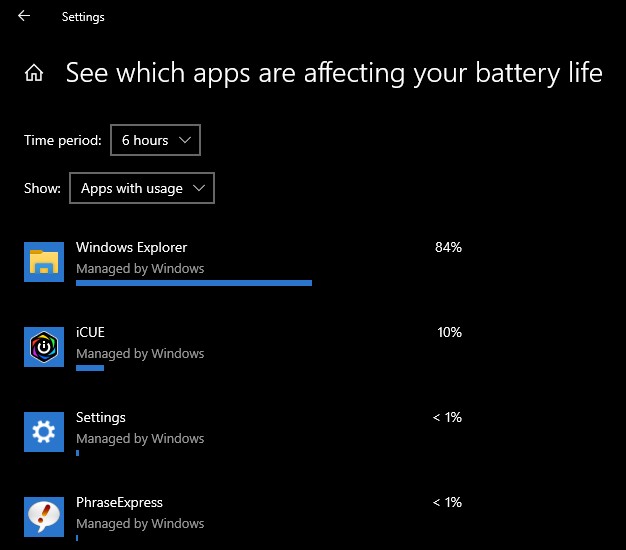 Battery draining 1% per minute. powercfg /spr shows "Unkonwn [None]" consumed almost all of... 8e8b0217-5b68-4998-89bc-e855057819b6?upload=true.jpg