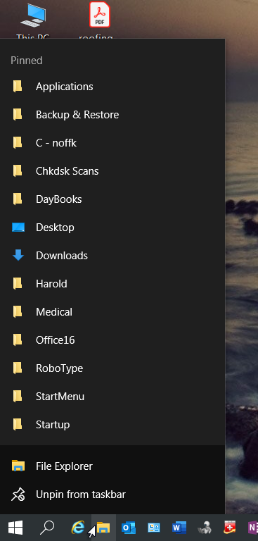 Windows 10 File Explorer Jump List Link In Taskbar Quit Working 8e9a08f7-821d-492b-a10d-9d5658759aa9?upload=true.png