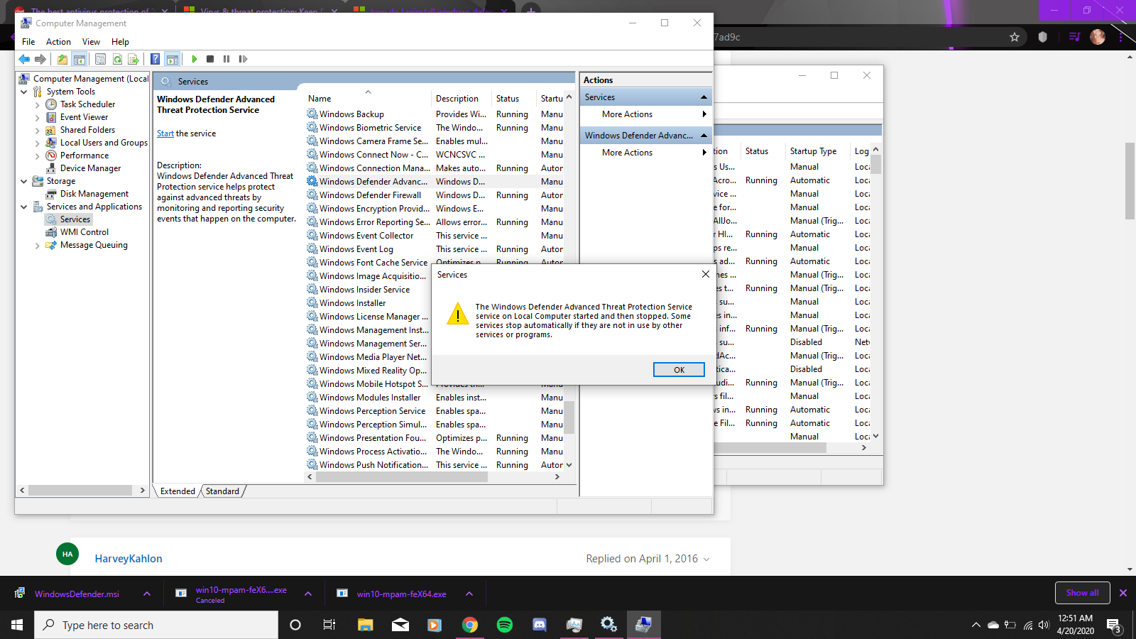 How do I re-enable Windows Defender Anti-virus 8edb0890-4d91-4427-bdd0-96af08c5d299?upload=true.png