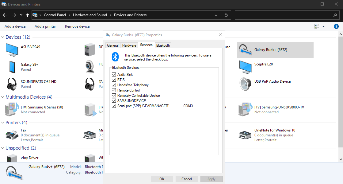 Bluetooth not working despite being connected 8ef2ae3b-d781-4597-acd0-9729ce662899?upload=true.png
