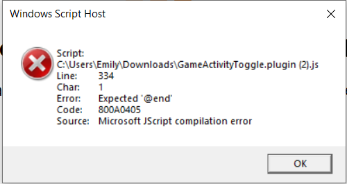Microsoft Jscript Compilation Error Expected '@end' 8ef7a09a-88b6-49a9-8c87-f53674afaba5?upload=true.png