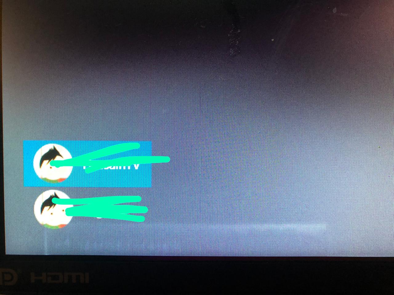 A clear rectangle show on the bottom left corner of my monitor 8f32cab3-345d-42c0-bf39-d16908cf1080?upload=true.jpg