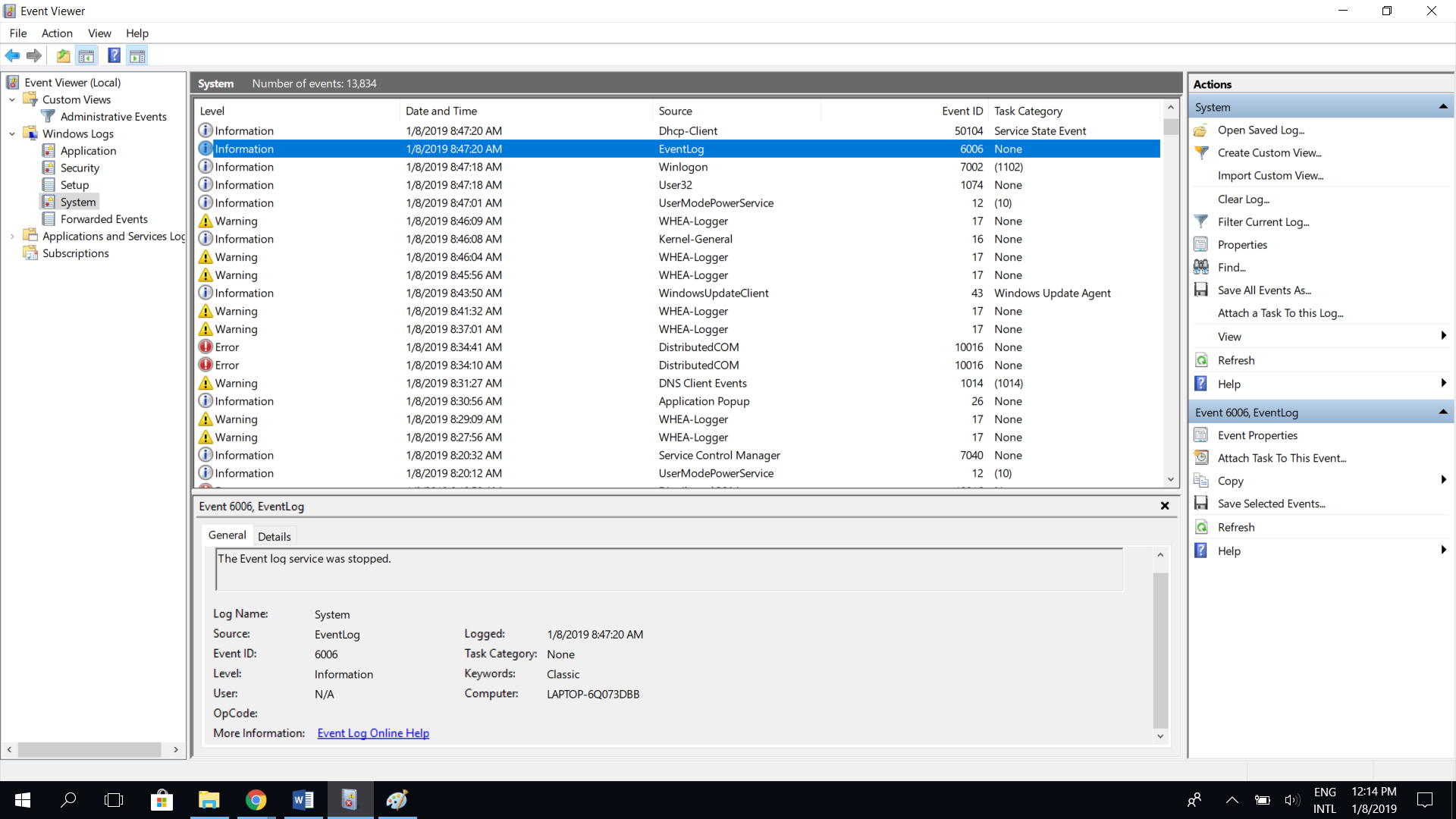 my laptop will restart without telling me... attachment is the photo from event reviewer. 8f5f2173-273f-4ff5-94df-9e91cc78442b?upload=true.png