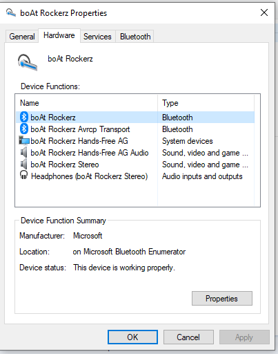 Windows 10 - All Bluetooth Headsets connect with Voice profile and not Music 8f7ecde3-fb9f-411b-882d-dafbcf2b6315?upload=true.png
