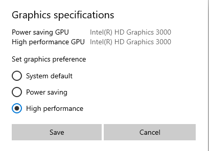 My laptop doesn't use the dedicated gpu.  Please Help. 8fc74c05-82ae-48fa-9f7e-31638ceac217?upload=true.png