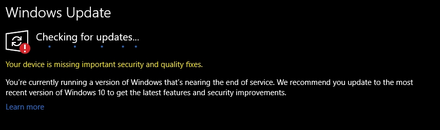 Windows 10 has not updated since the glitchy April update 8ff348ce-41ff-4dc6-9b3d-118c49c1fe06?upload=true.jpg