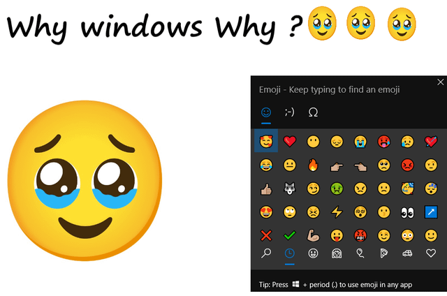 FFS why doesn't windows have this emoji i am dying over here 8ggxxxw306fb1.png
