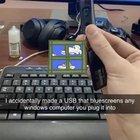 Apparently FreeBSD bootable drives bluescreen windows computers. This has been a known... 8Hm1mufMb5Dun-IfXvYSq6WFZTepe28Q0r7GBNnDhmg.jpg