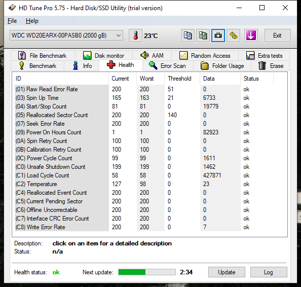 PC crashed several times over the span of a couple days BSOD 9019d1681374136t-bsod-issues-past-couple-days-windows-10-version-21h2-06-april-2023_08-53-health.png