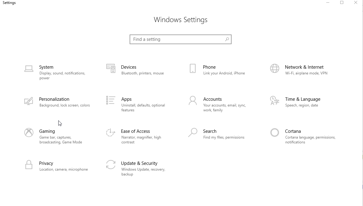 Windows 10 settings window grayed out 901c5343-66dc-4f71-99b5-7609534476d3?upload=true.png