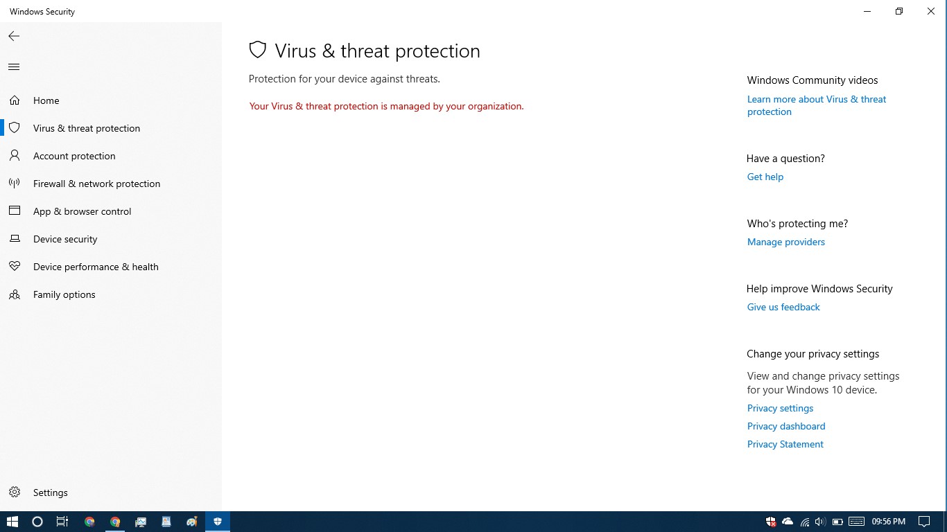 HELP! I can't control my Windows Defender to do scans and some of my settings are GONE! 90480b95-700a-43a9-8b3e-253b3a34e82e?upload=true.jpg