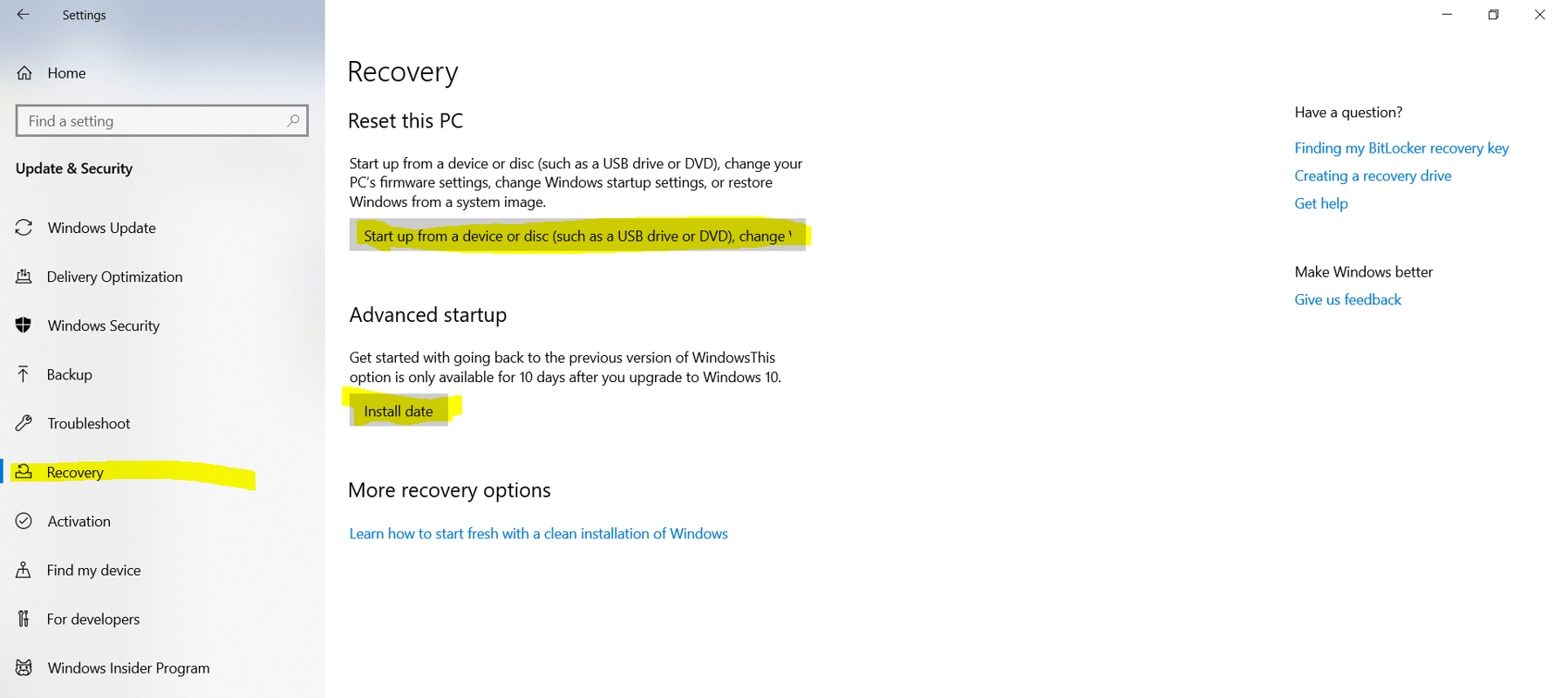 Window 10 64bit - 1909 setting wordings are changed 90781336-f3b0-41d6-83f2-ea21ebe3c130?upload=true.png