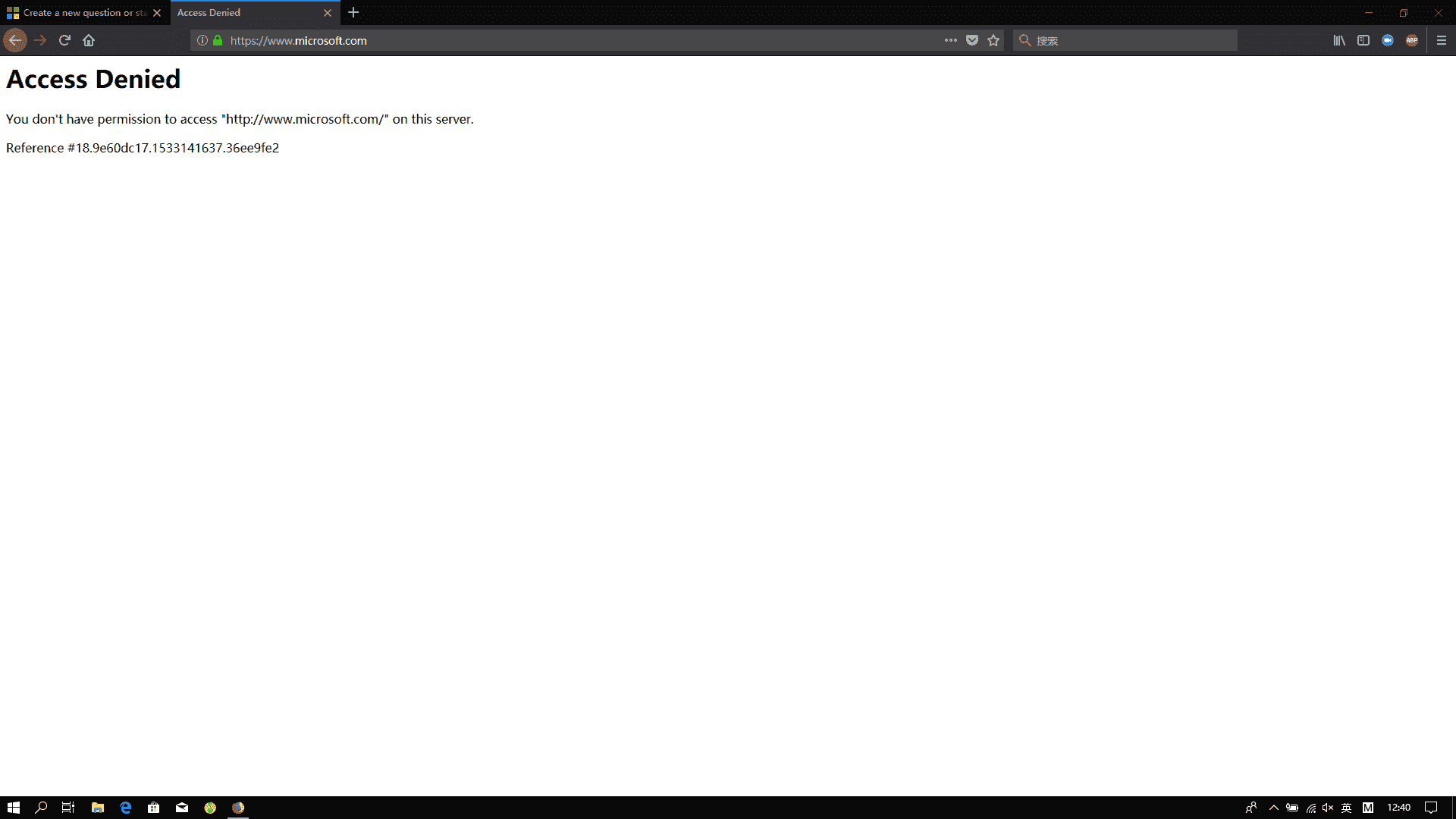 Access denied when connecting to microsoft.com 9090cc49-e38e-4afd-9733-ed2869012171?upload=true.png