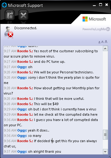 A microsoft live support agent said I have corruptions on my computer 910205ea-6311-4744-bc3f-8ae980ac7420?upload=true.png
