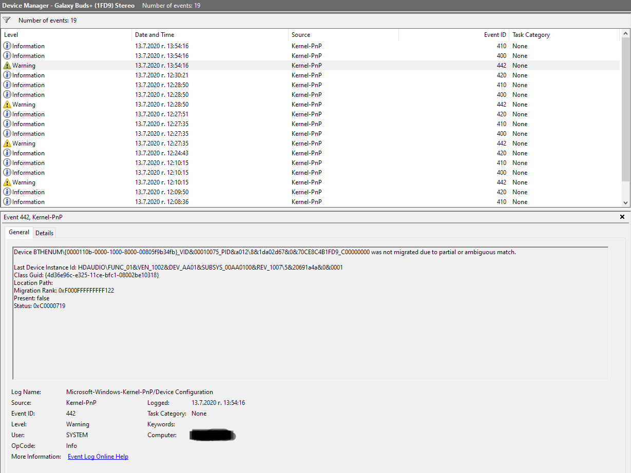 Device not migrated error for Galaxy Buds Plus 912c6391-67a0-41ac-b4a8-5479a6f2313c?upload=true.png