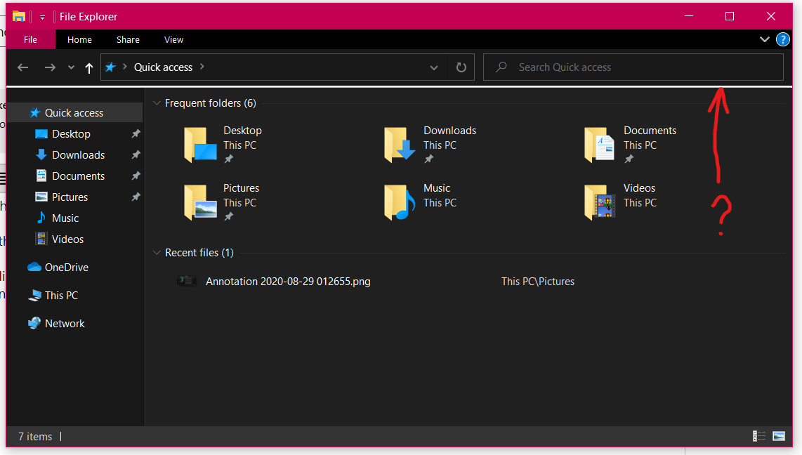 File explorer address bar has an annoying "resize line" 9150be2f-9fa6-4dfd-8079-0d421f57fd79?upload=true.png