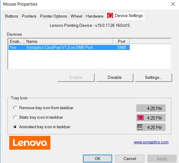 My touchpad two finger scrolling does not work. 91801d1485969637t-synaptics-touchpad-v1-2-no-option-one-finger-scrolling-capture1.jpg
