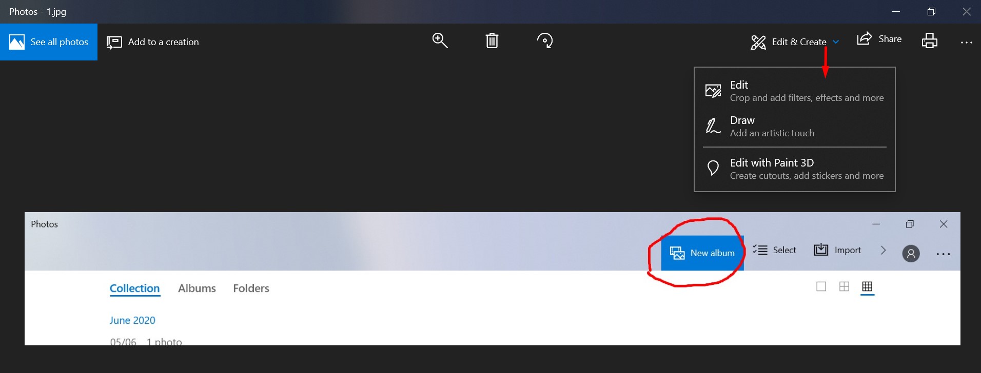 can't find the video editor at the photo app in windows 10 9181eb80-edd7-4133-b9f2-d98d1f44f40f?upload=true.jpg