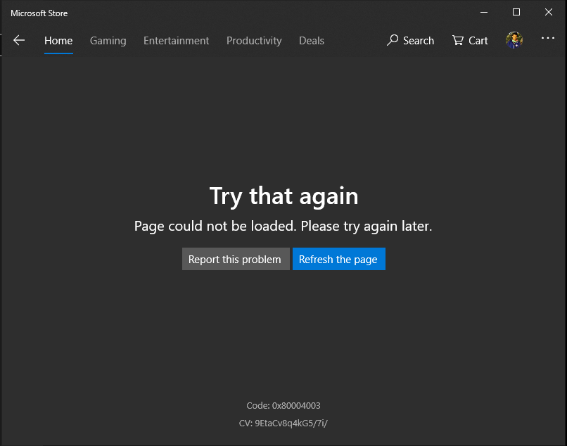 Cannot update windows and download from microsoft store 918f0eda-5f4c-4ed8-80f5-eb4c7f6c1f6c?upload=true.png