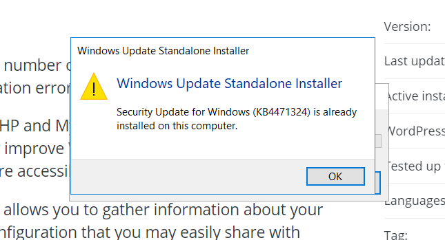 Unable to install  (2018-12 Cumulative Update for Windows 10 Version 1803 for x64-based... 91dca535-6360-439c-876c-2ba38cb6b30c?upload=true.png