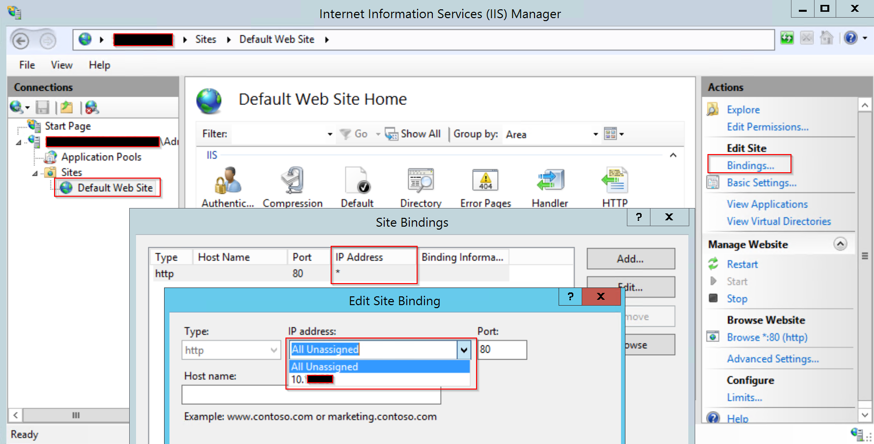Is it normal to have a webpage of Internet Information Services on my localhost? 92a9f.png