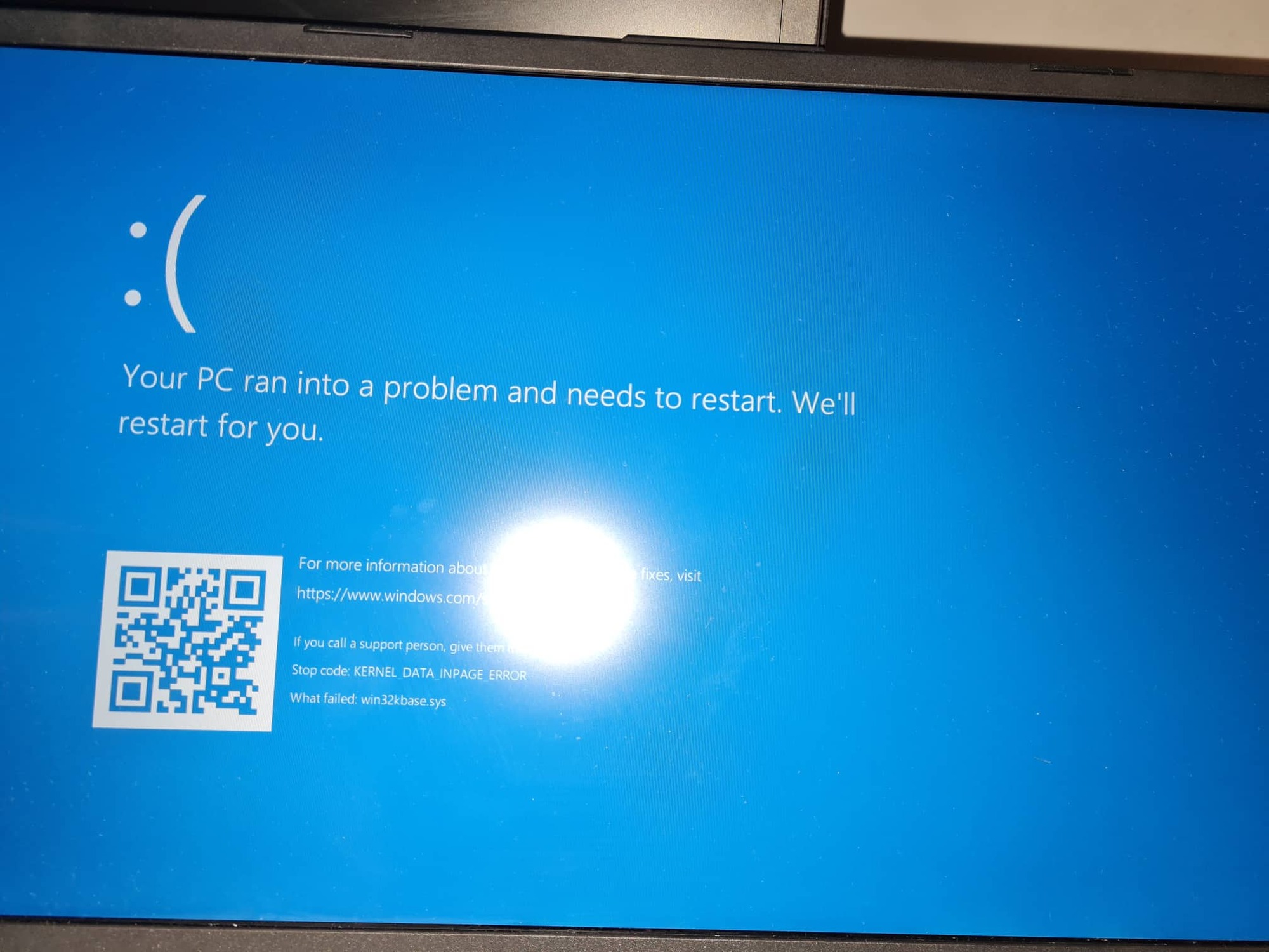 UNEXPECTED_STORE_EXCEPTION AND KERNEL_DATA_INPAGE_ERROR Blue Screens 92d2b115-6945-44aa-b321-b8762ff186a7?upload=true.jpg