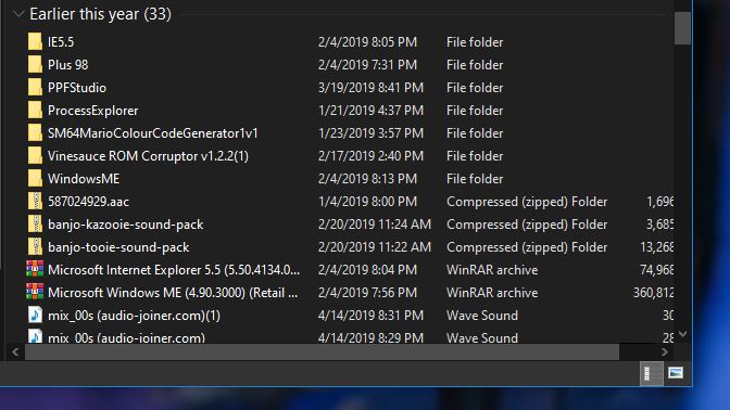 Downloads folder default view changed to friendly dates after installing the official May... 92d9d114-ae1a-4bf2-8db0-5d9190d347fb?upload=true.jpg