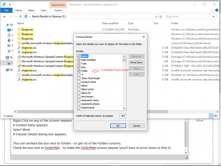 Two instances of File Explorer Search results pointing to two different drives and paths -... 93122d1485969908t-sorting-file-explorer-search-output-folder-path-000000003.png