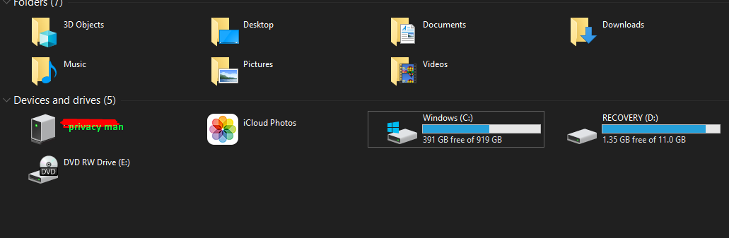 My sd card won't show up on my PC. 932b0db7-f6cd-45fe-9b96-b010ec30c440?upload=true.png