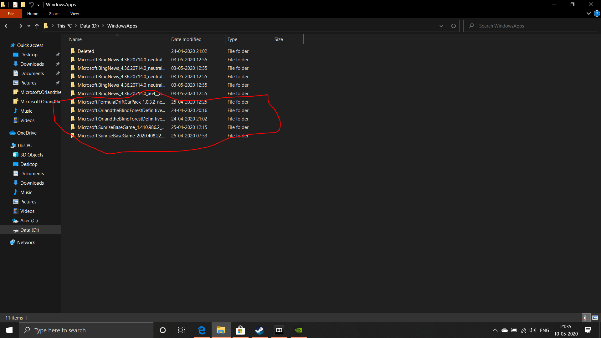 Why store does not see that the games are instaled? 93bcb200-b59d-440c-a271-0ee196eda6a7?upload=true.png