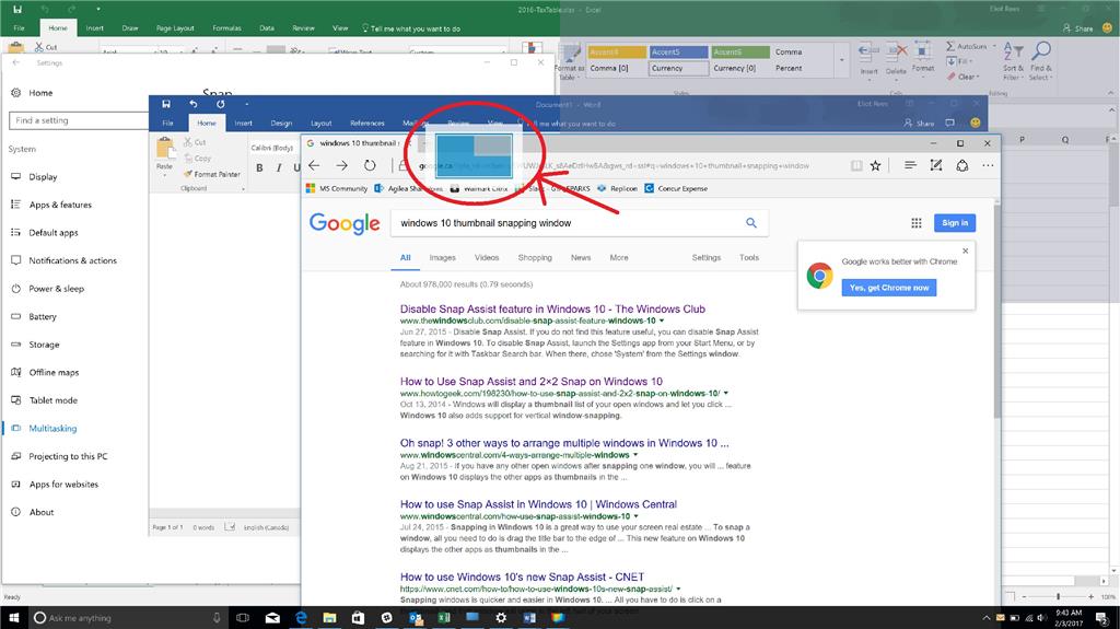 Dragging windows Thumbnail snapping feature. How to turn it off? 93e4cb2b-1969-4747-a42b-4a031f46bb4f.jpg