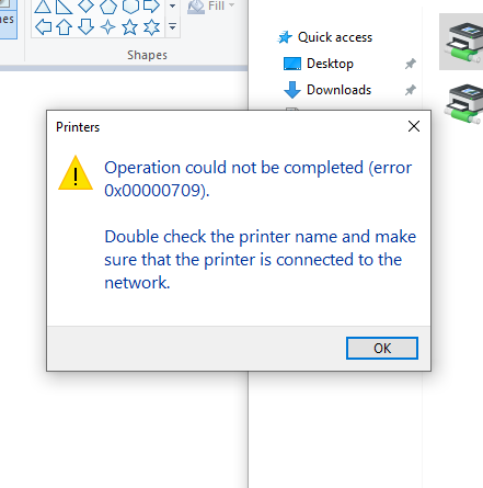 I had issue connect to my printer on the network. 93eede97-733a-4f4c-baf7-84d77fa5a049?upload=true.png